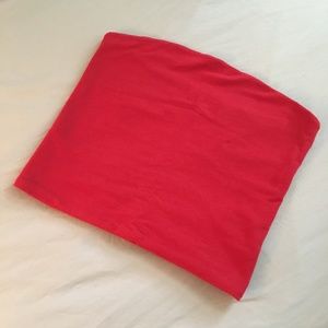 Brandy Melville Red Tube Top